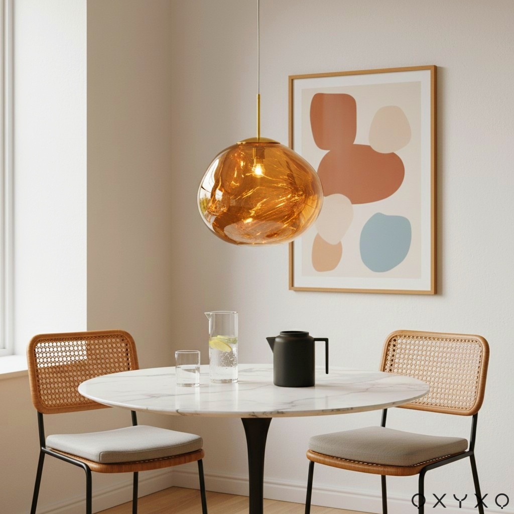 Dynamic Melt pendant light scene 3