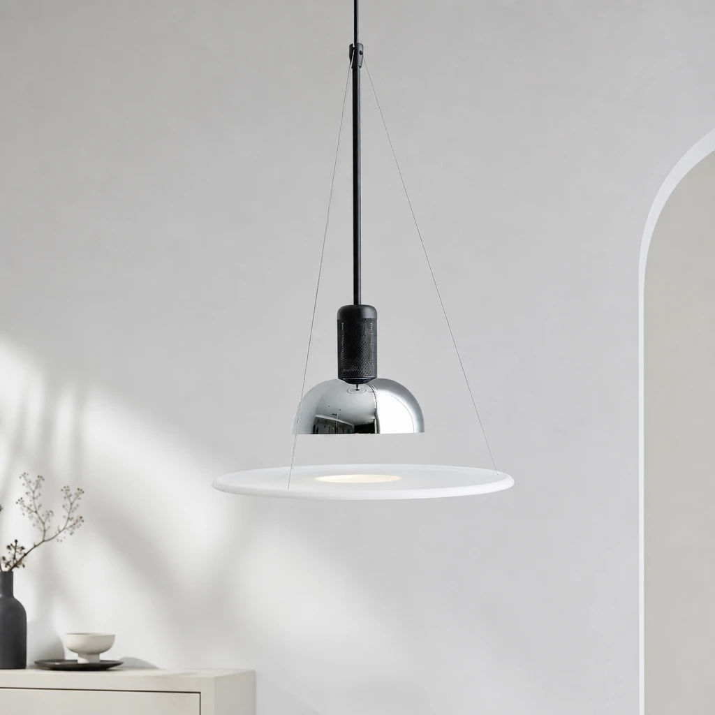 Vista del producto: Lámpara colgante Chrome Fria UFO