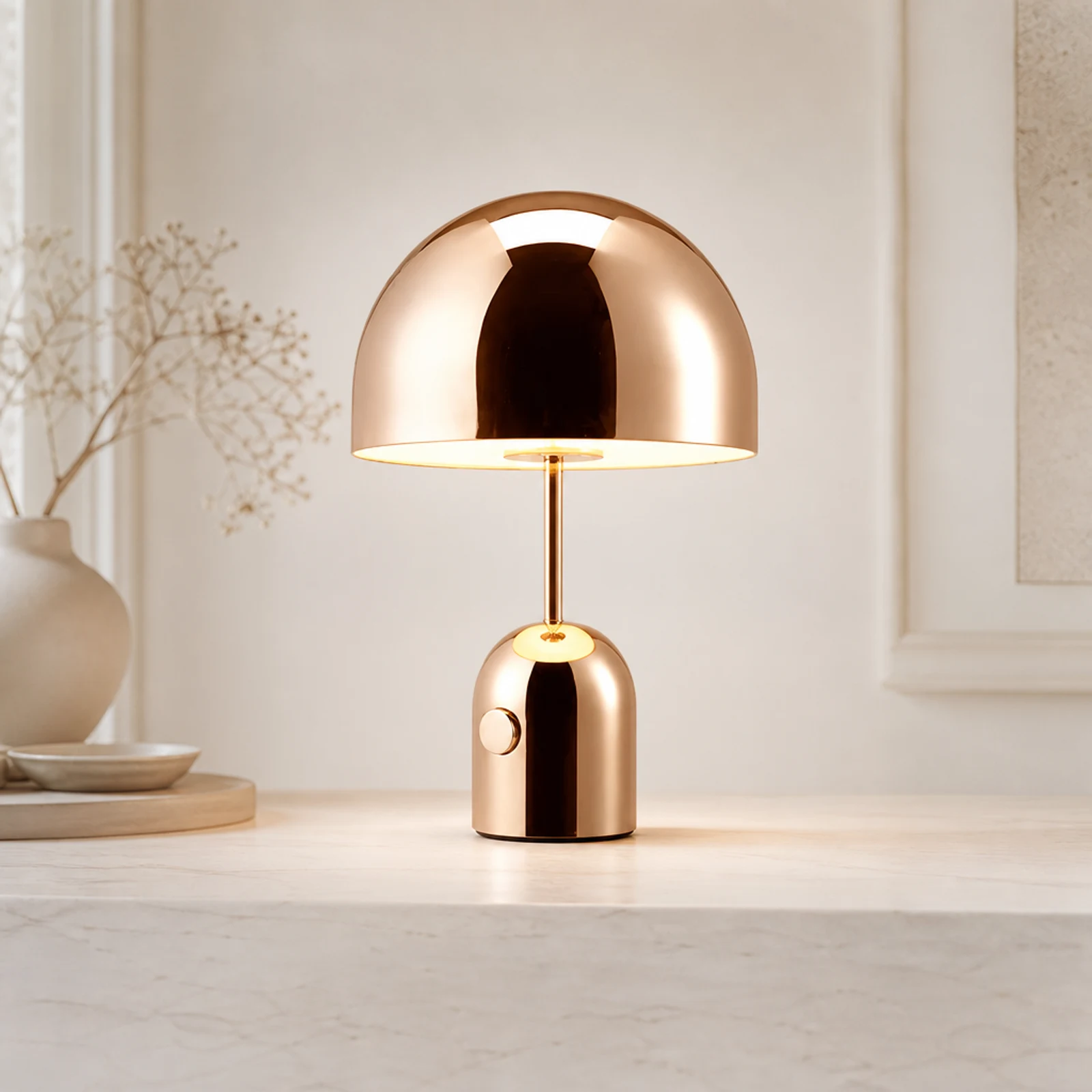 Produktansicht der Tischleuchte Gold Bell