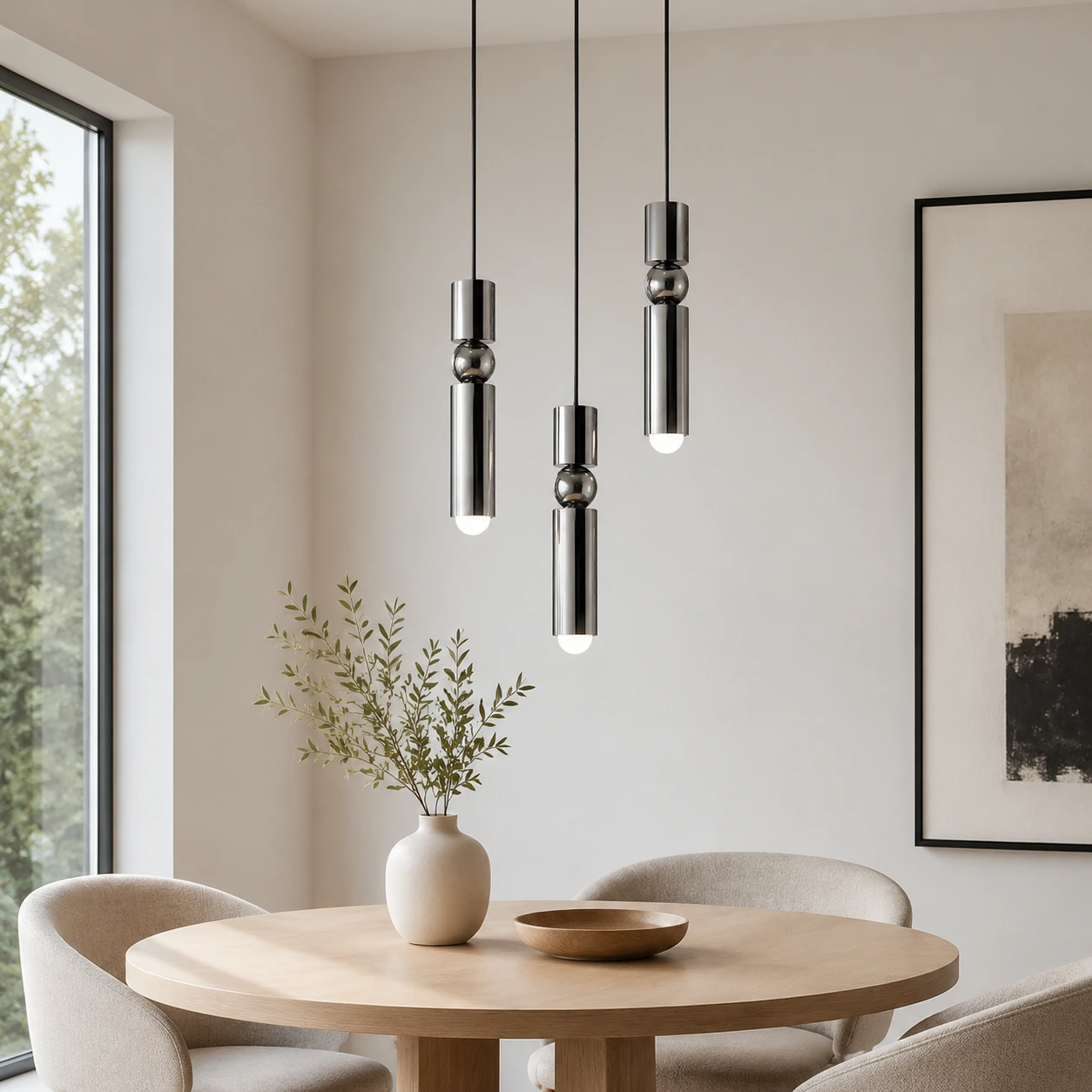 Option de pendentif Fulcrum à trois têtes