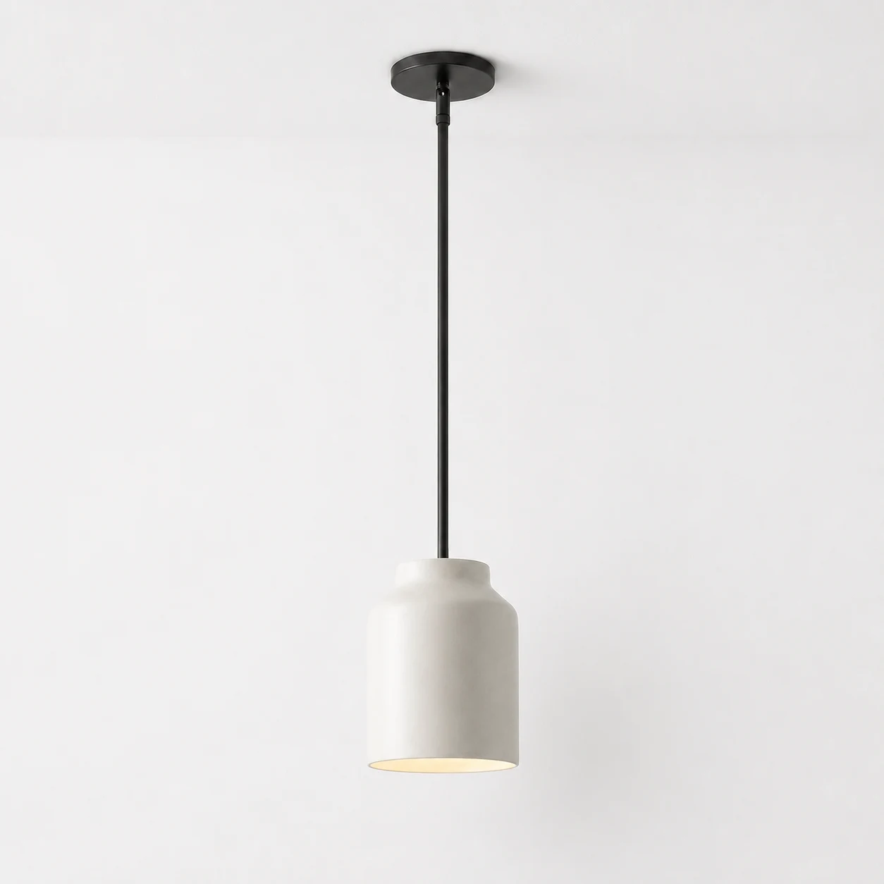 sku 7.5"-Powder Coated Ivory-Dark Bronze-1208373