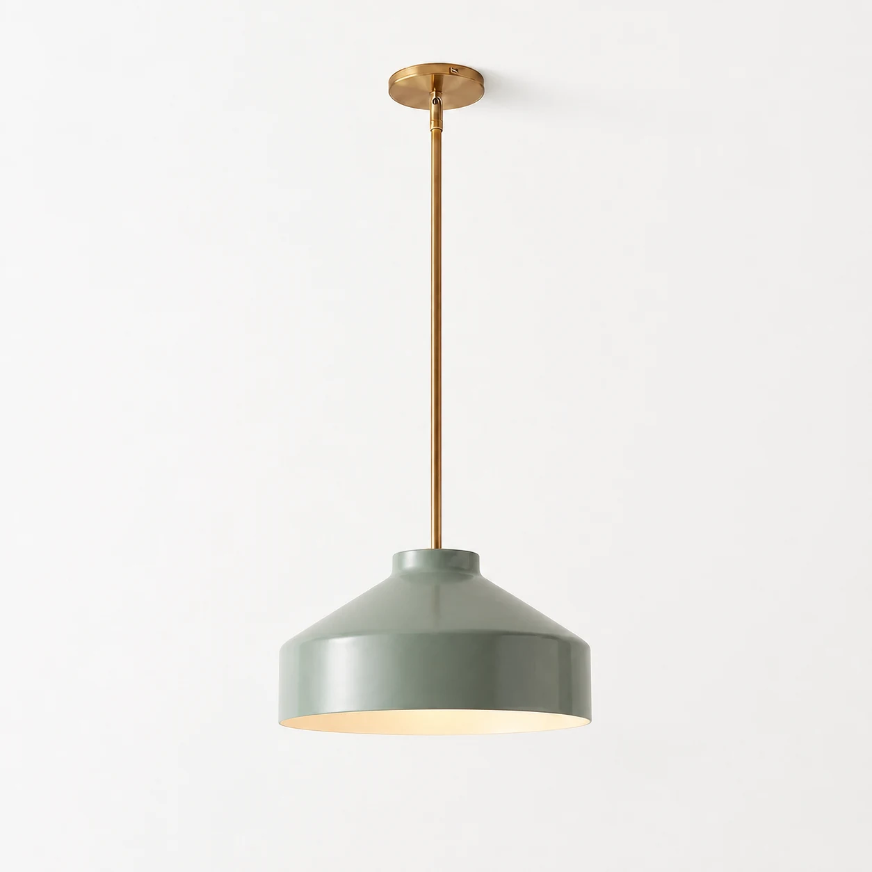sku 16"-Sage Green-Antique Brass-1208338