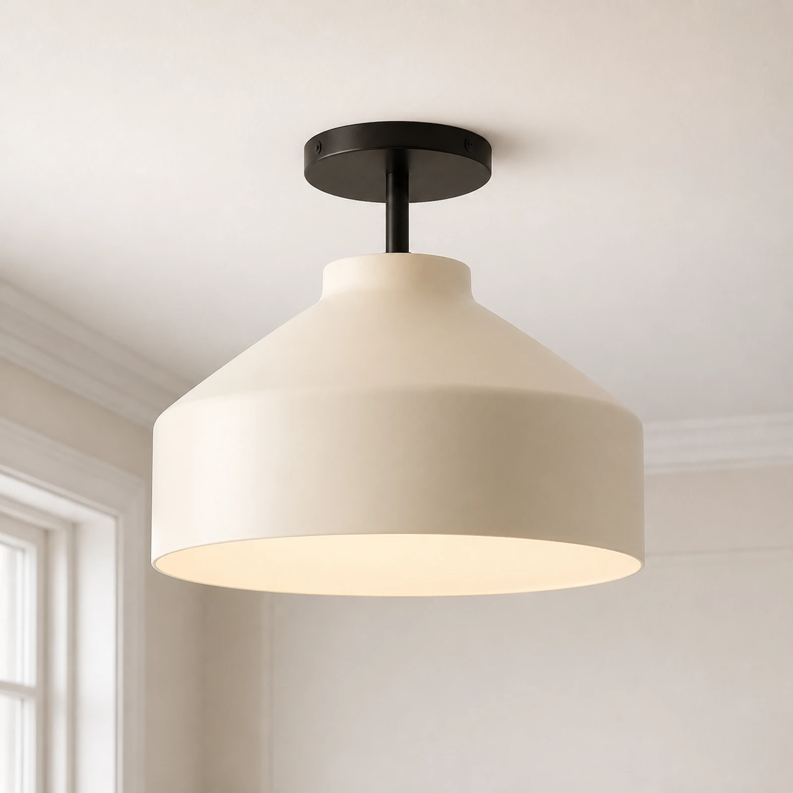 Powder Coated Ivory-Dark Bronze-1208415