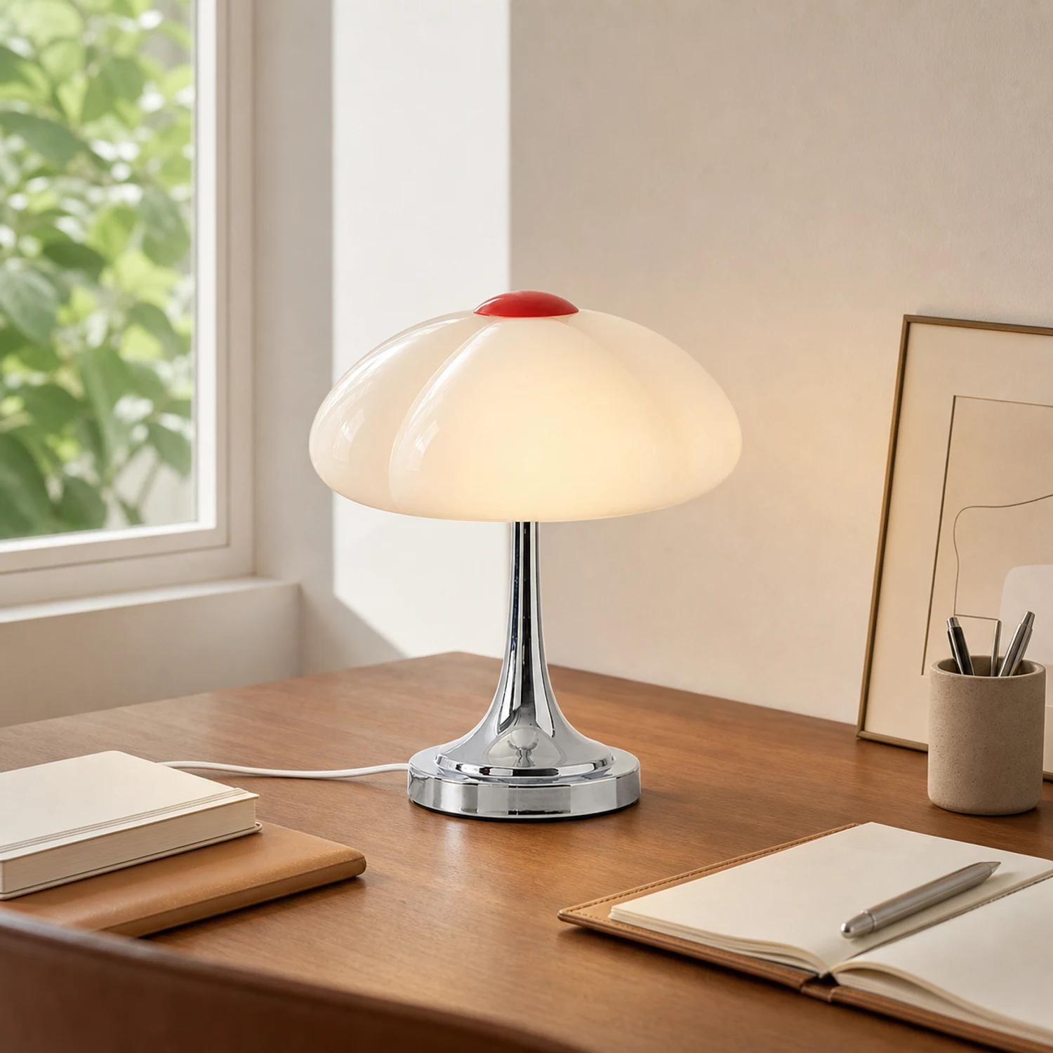 Leif-lamp op bureau