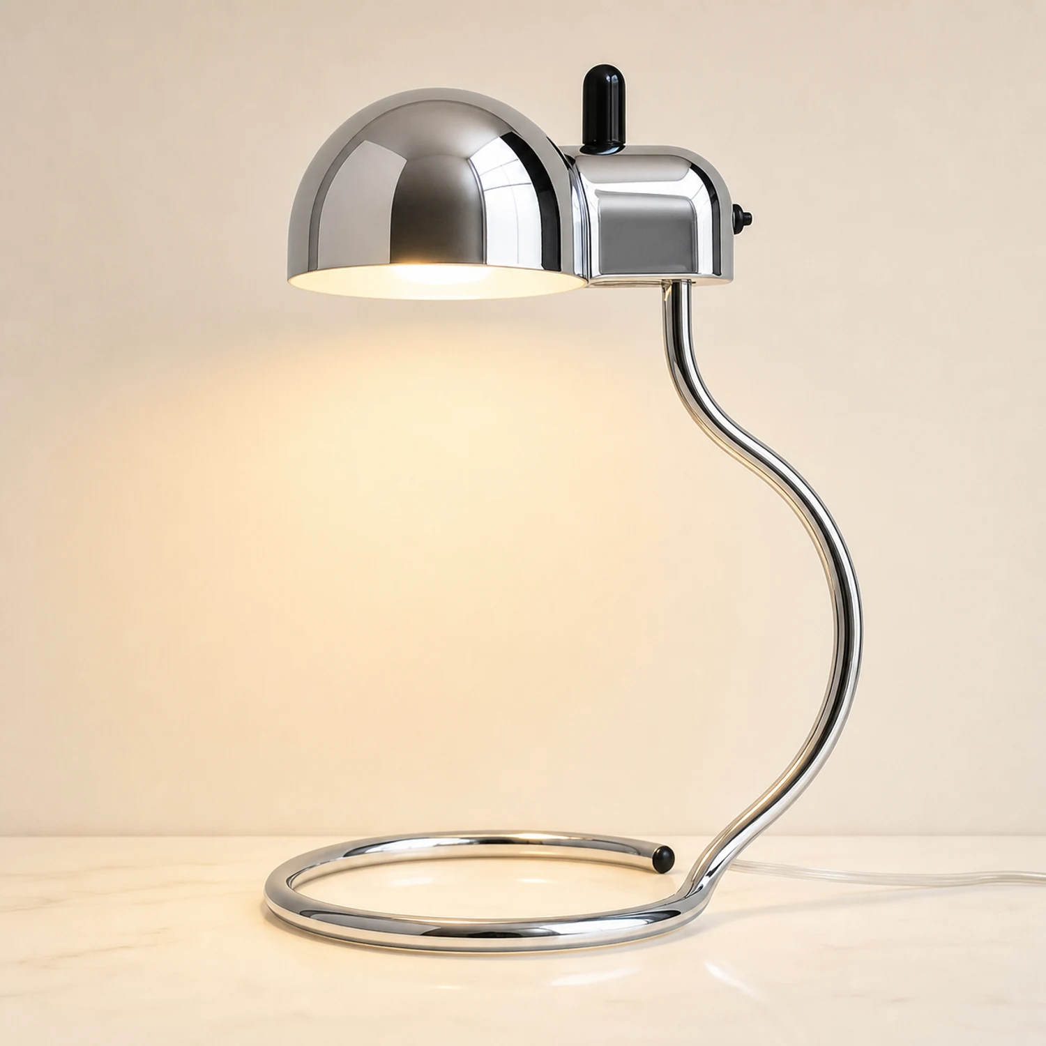 détail de la base incurvée Minitopo