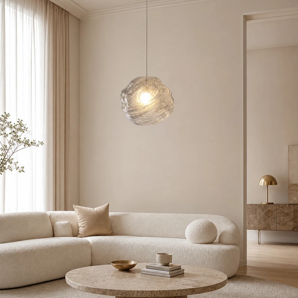 Scène de style de vie avec montage encastré en porcelaine