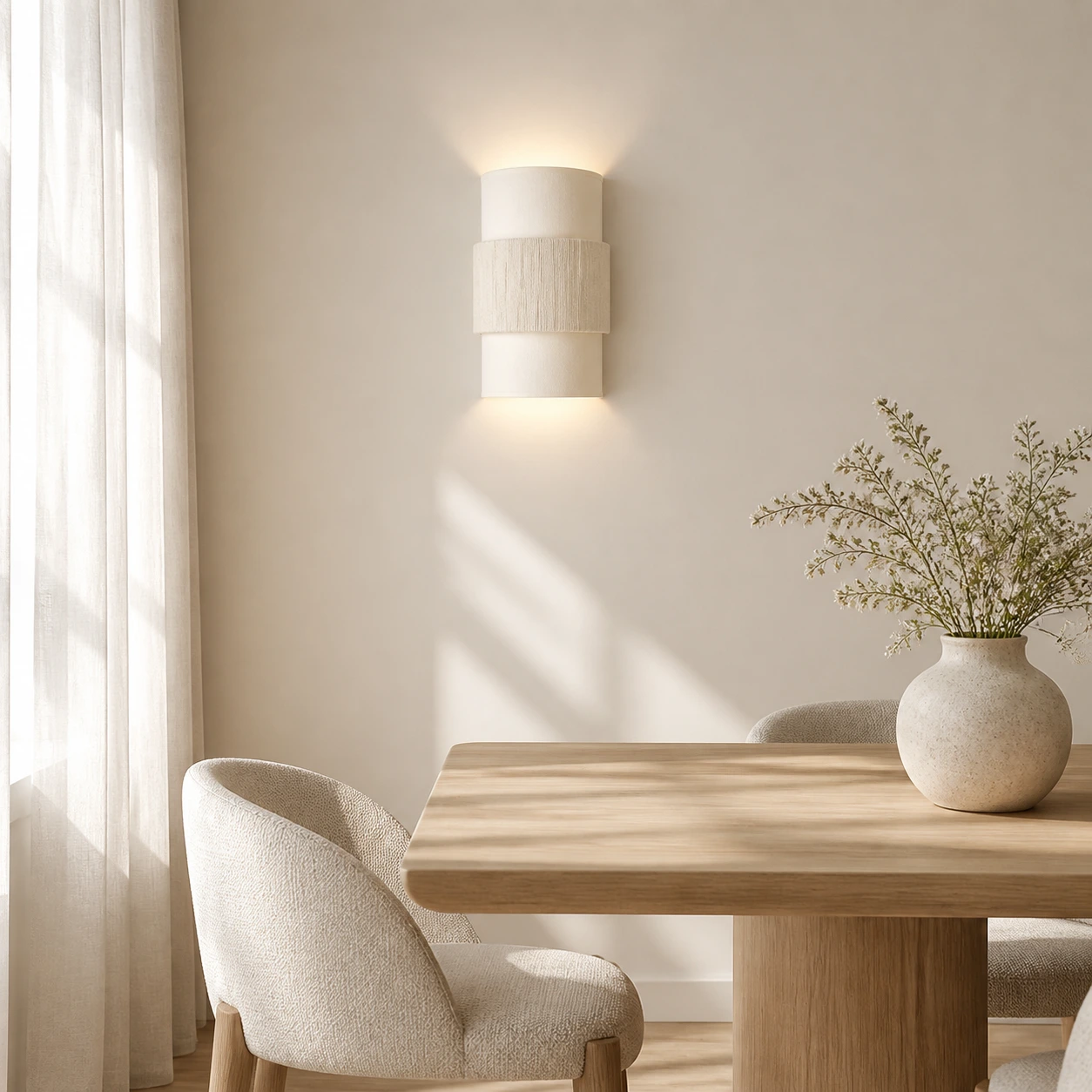 Medium dining scene