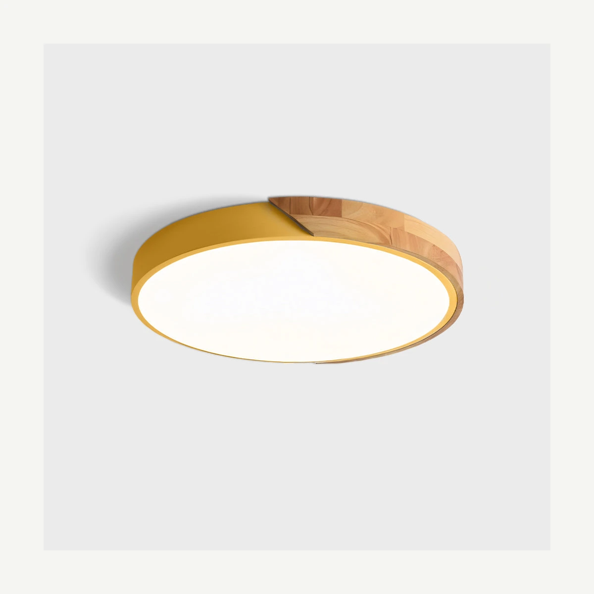 Yellow Apollo ceiling lamp product view