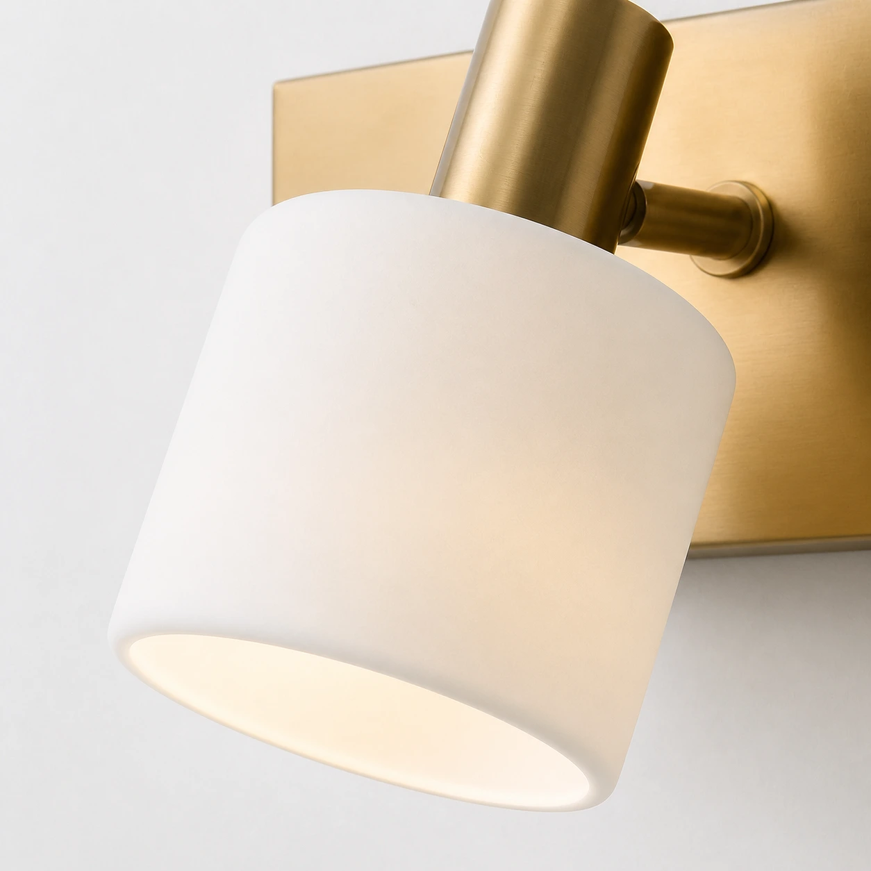 Modern Cylinder 2-Lights Porcelain Wall Sconce image 10