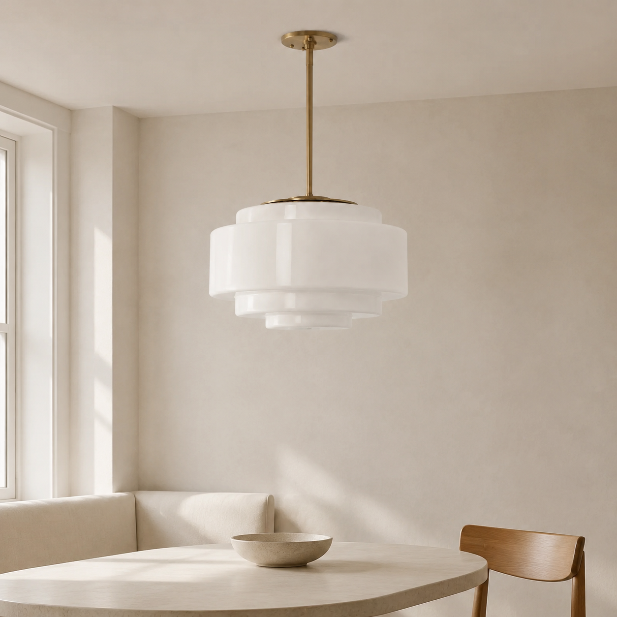 Wide SKU pendant light off