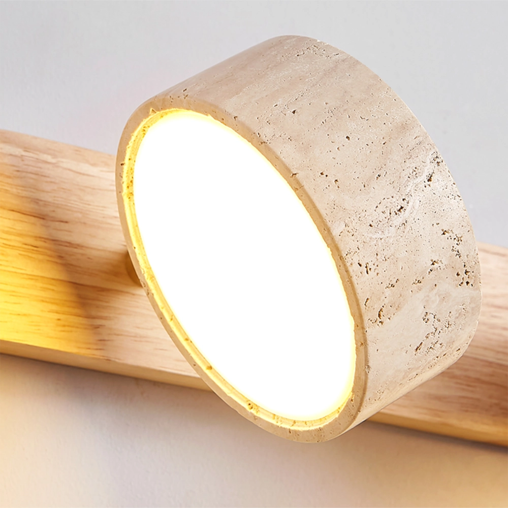 Original close-up of the illuminated LED diffuser