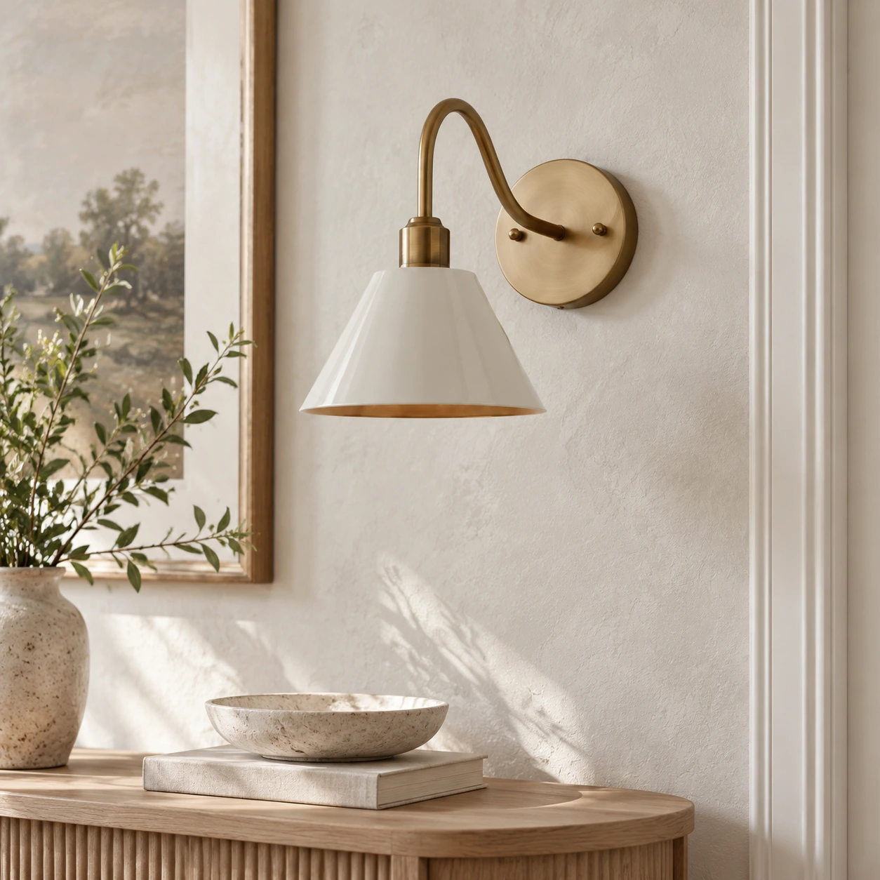 Penia wall sconce room scene 3