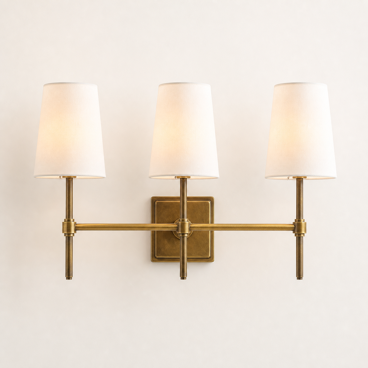 sku 3 heads 16 40 6 cm tumbled brass on