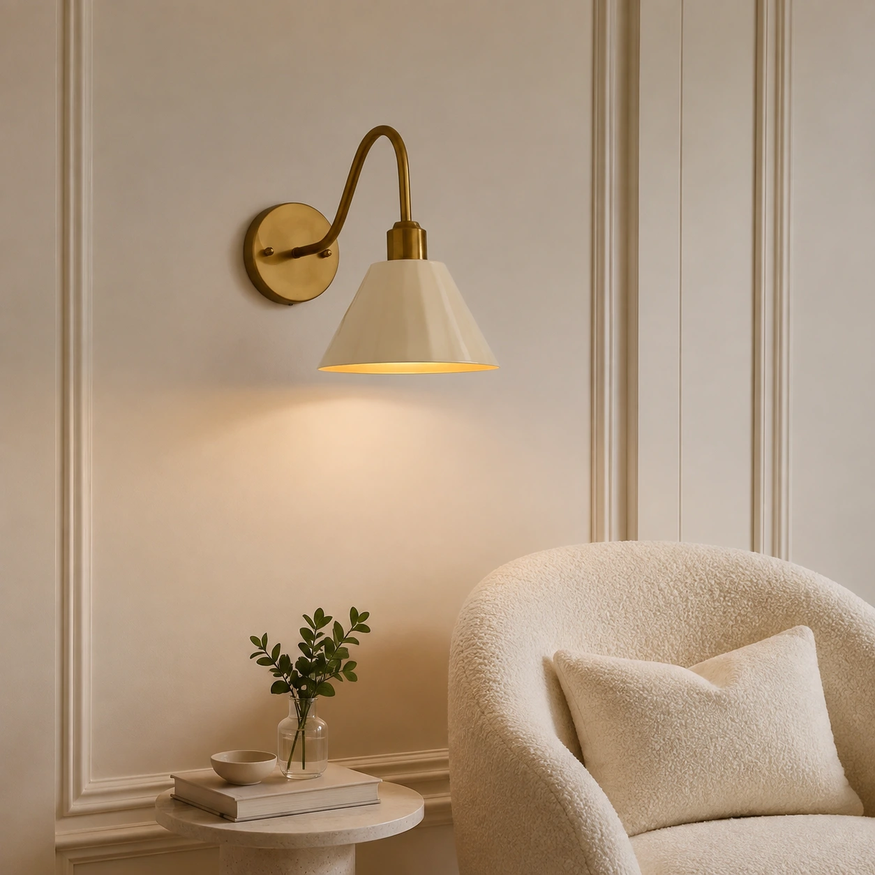 Penia wall sconce room scene 2