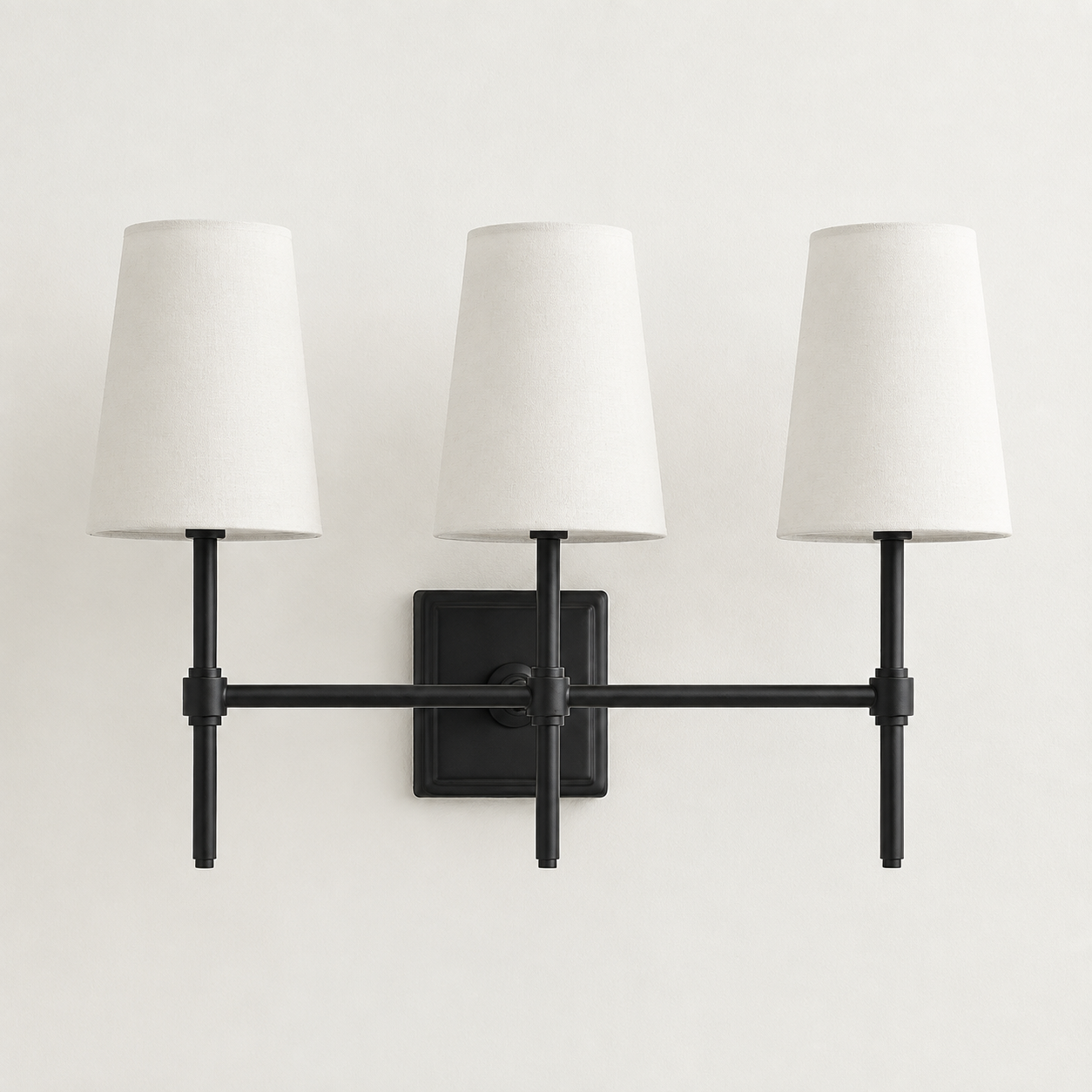 sku 3 heads 16 40 6 cm matte black off