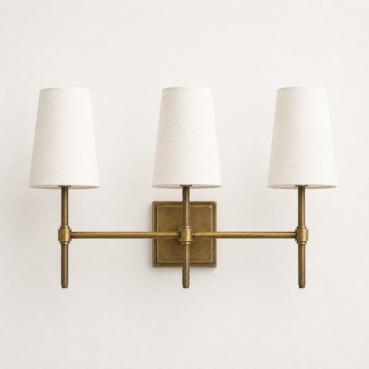 sku 3 heads 16 40 6 cm tumbled brass off