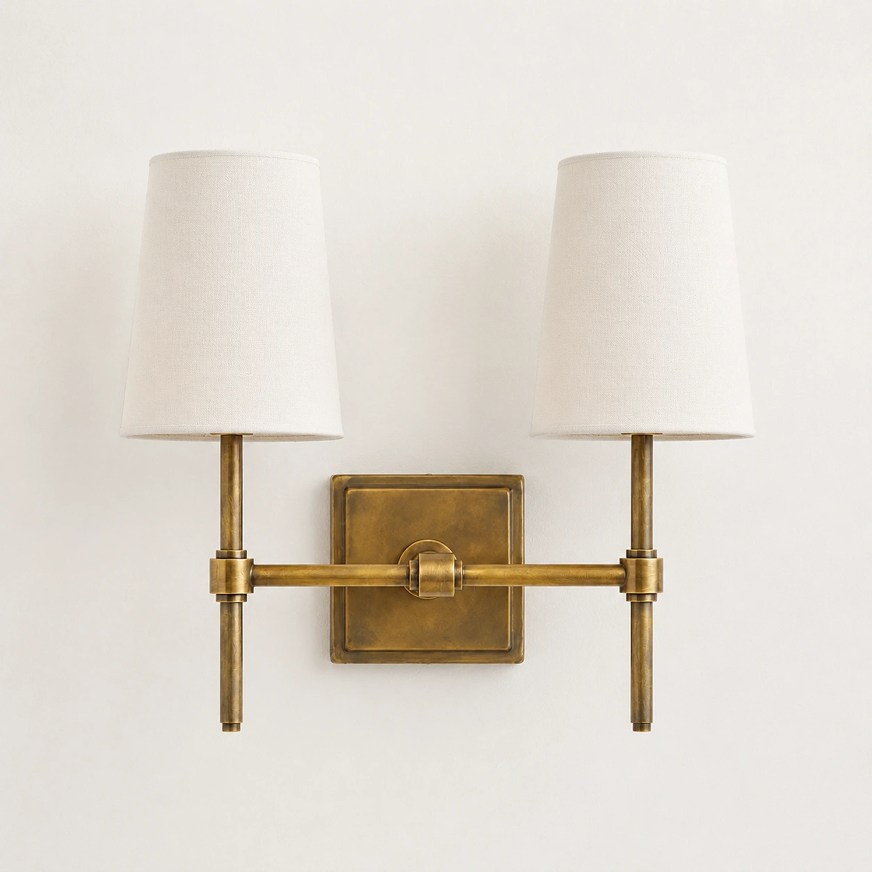 sku 2 heads 12 30 5 cm tumbled brass off