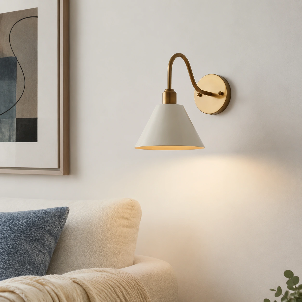 Penia wall sconce room scene 4