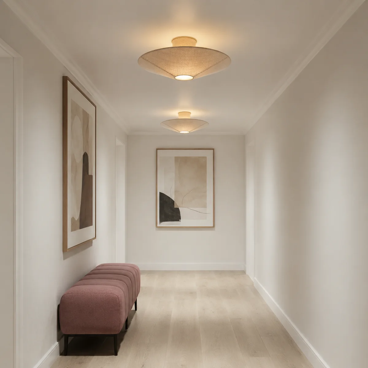 Stacy Ceiling Light - hallway mid