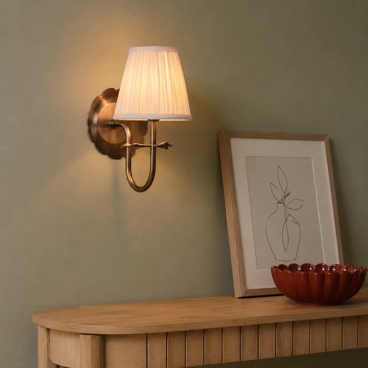 Sandra Vintage Pleated Cotton Shade Wall Sconce11.webp__PID:f3fb74d3-3ede-4a31-ae98-d3c479ace9e2