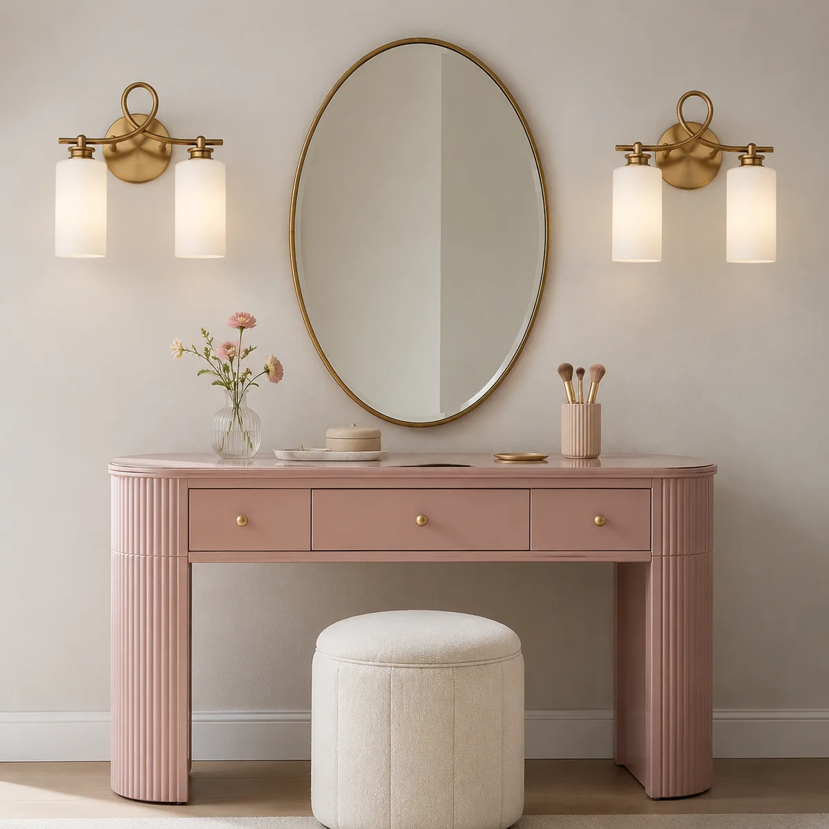 Loom Vanity Light - dressing