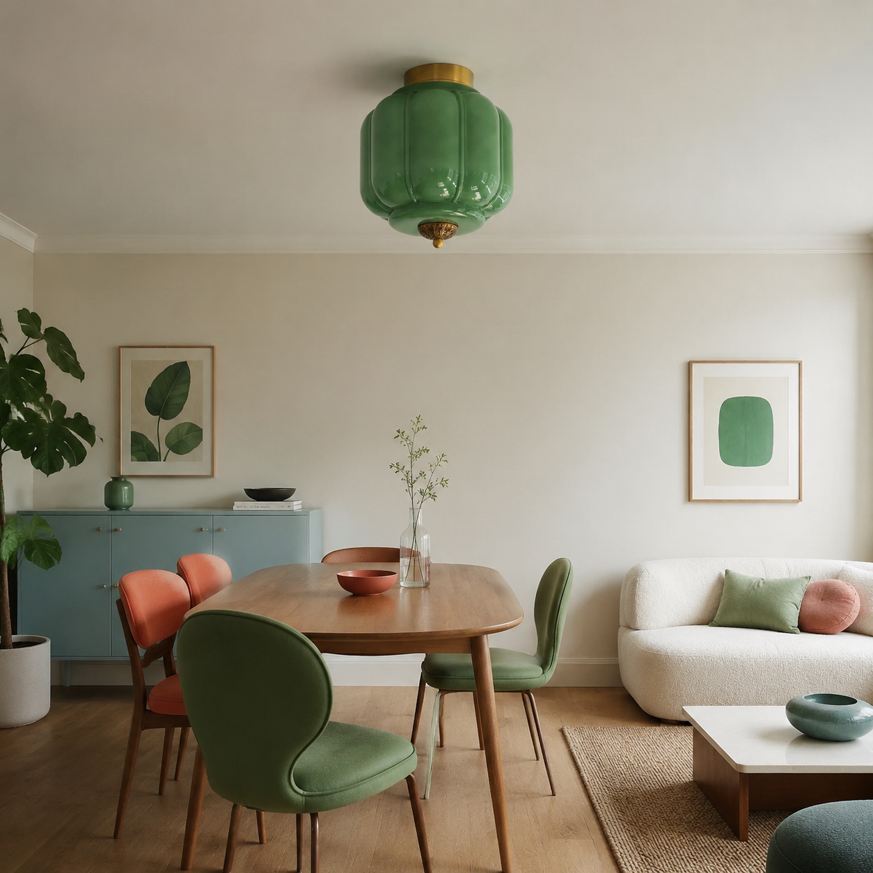 scene medium living green
