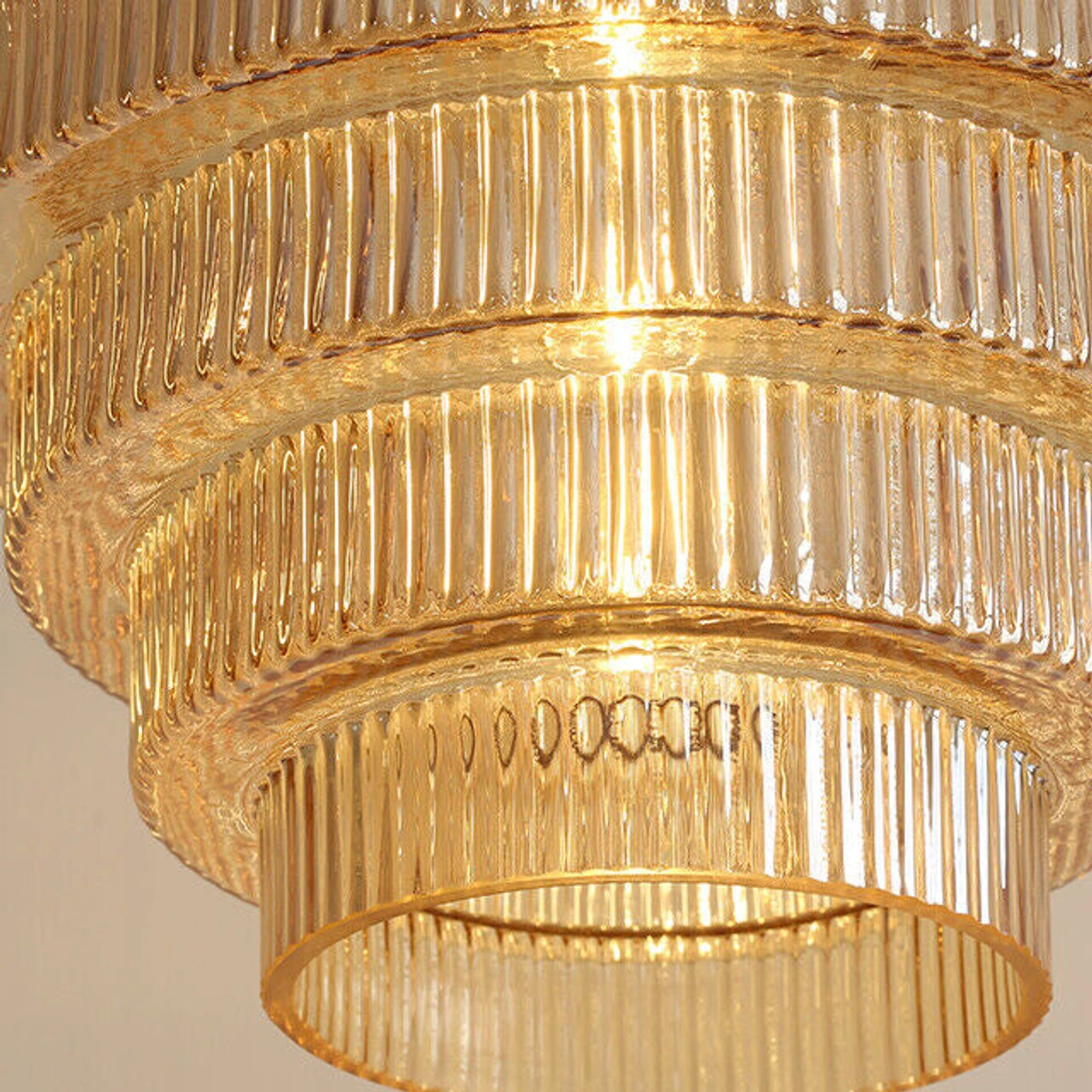 Stepped Glass Tiers