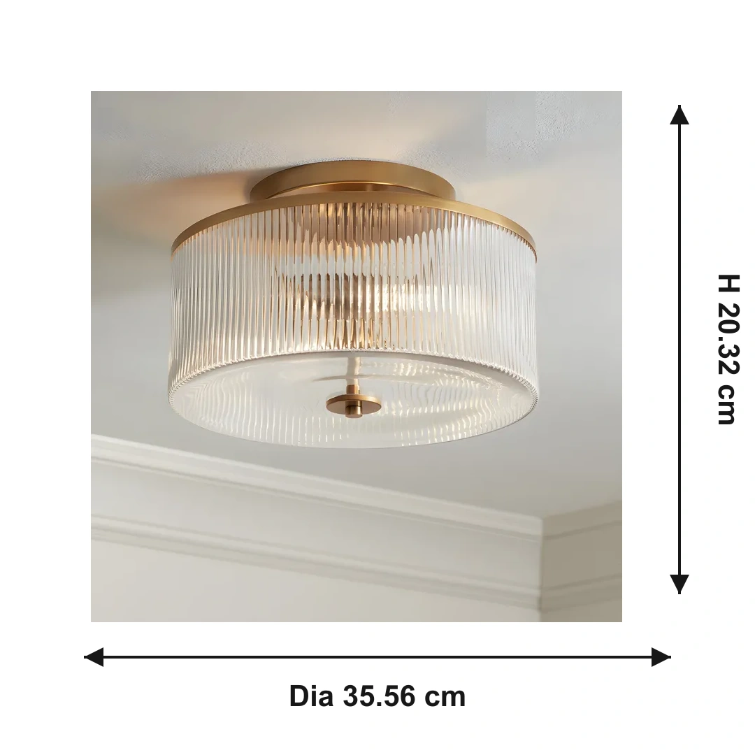 Epiphron ceiling light dimensions in centimeters