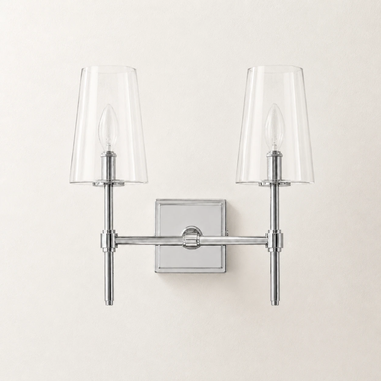 Yve Modern Glass Wall Sconce sku