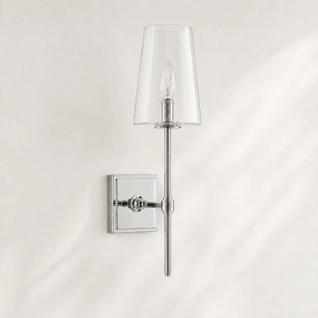 Yve Modern Glass Wall Sconce sku