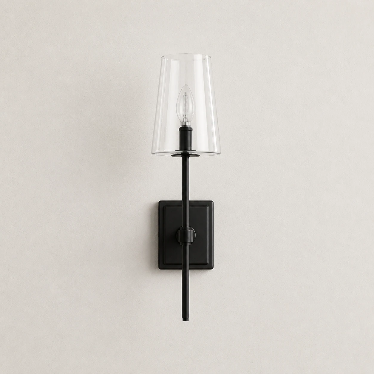 Yve Modern Glass Wall Sconce sku