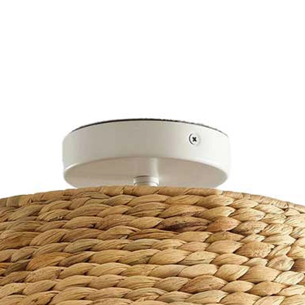White flush ceiling canopy