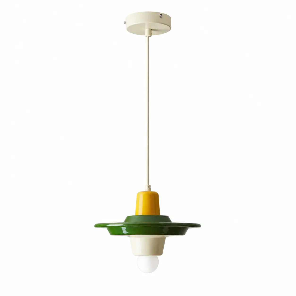 Yellow + Green + Cream