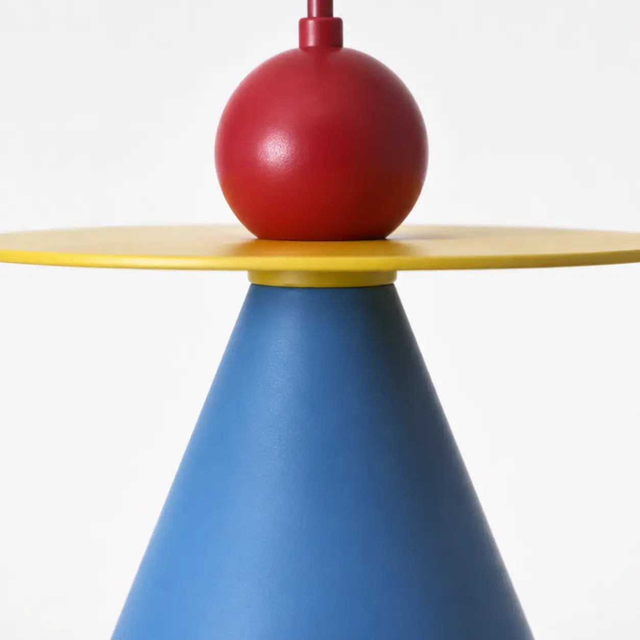 Zelara Memphis Cone Metal Pendant Light construction detail