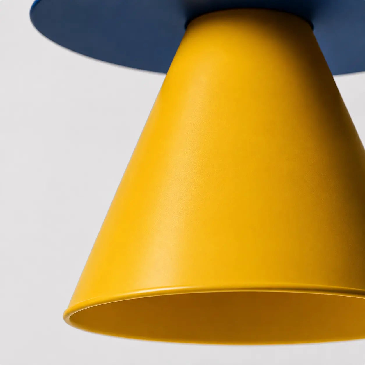 Zelara Memphis Cone Metal Pendant Light construction detail