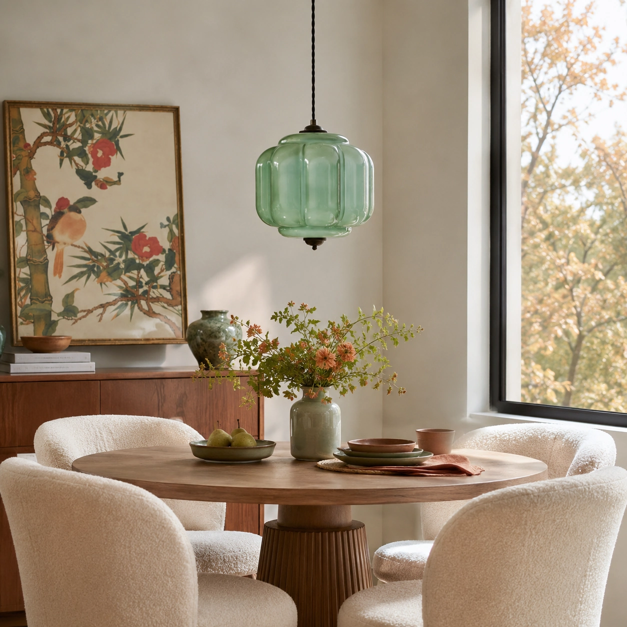 close dining green black