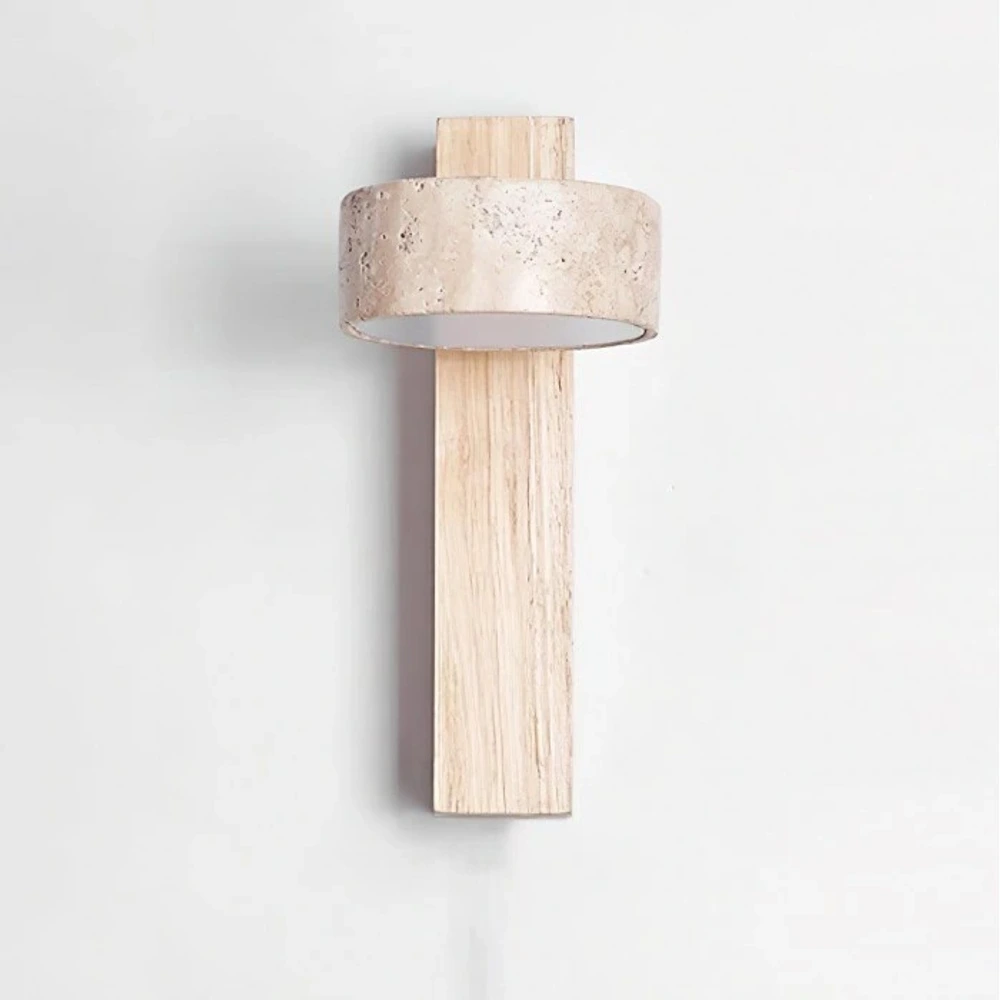 Complete solid wood backplate detail