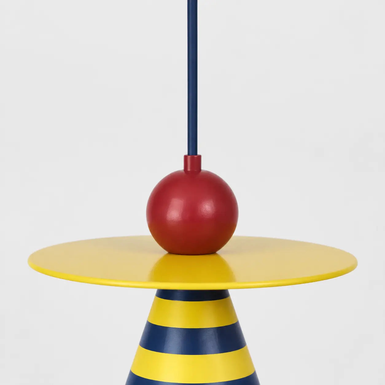 Zelara Memphis Cone Metal Pendant Light construction detail