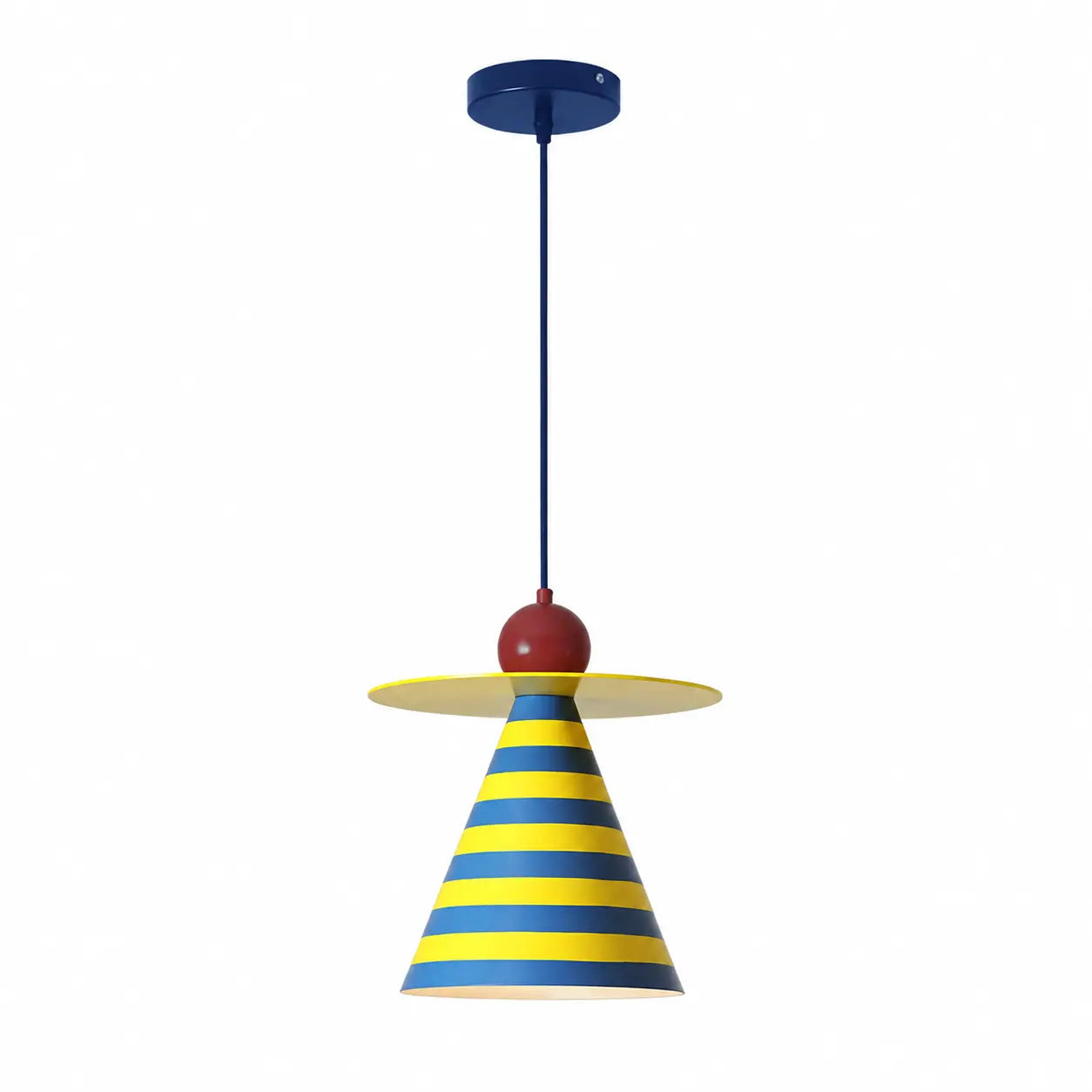 Blue + Yellow Stripe / DIA 30 cm