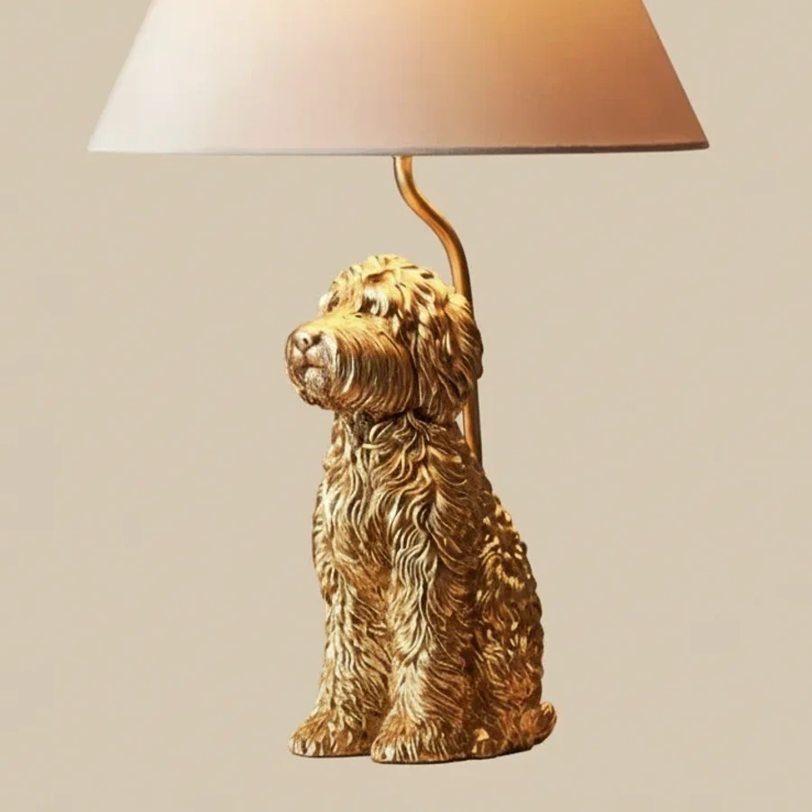 Doodle lamp detail