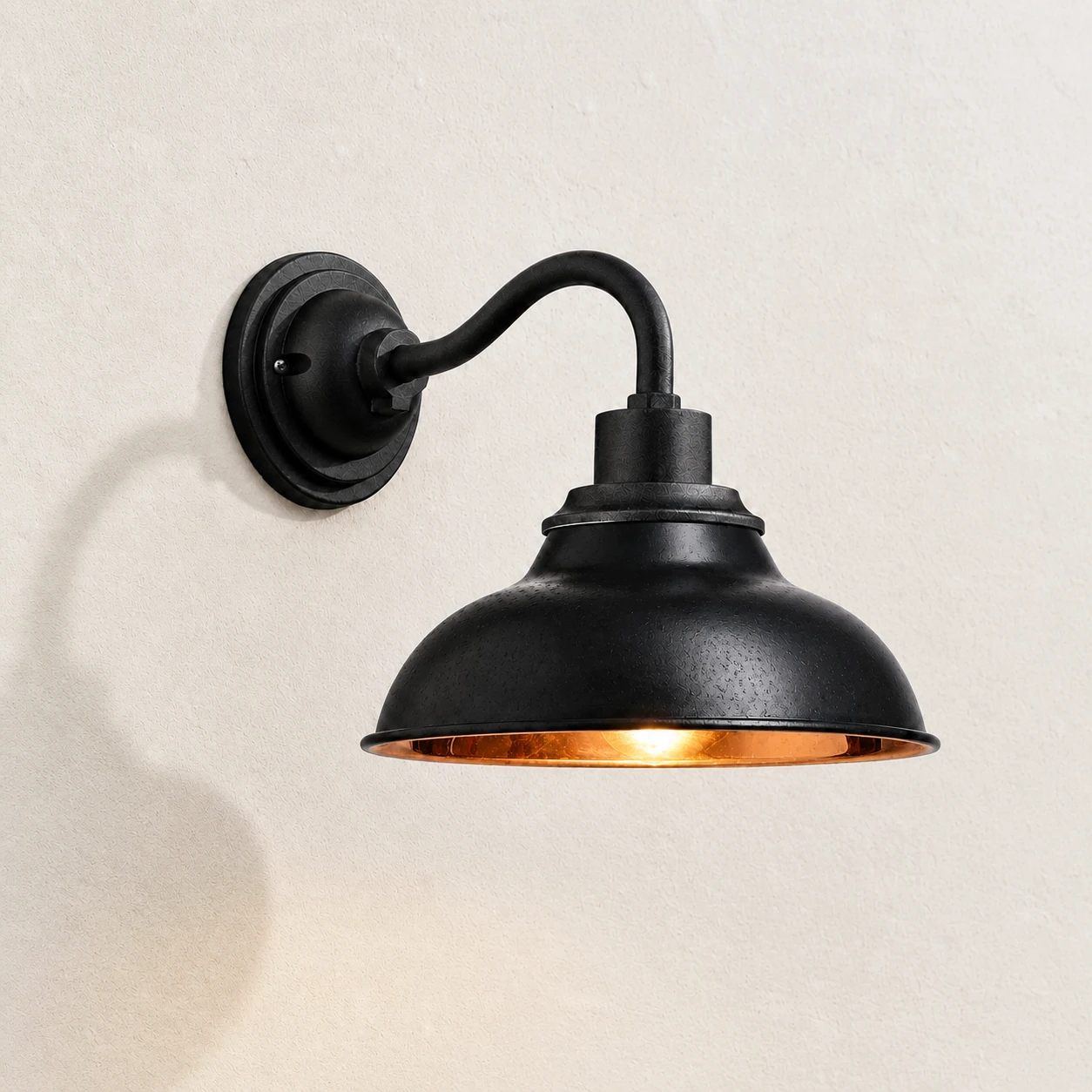 Matte Black & Polished Copper on
