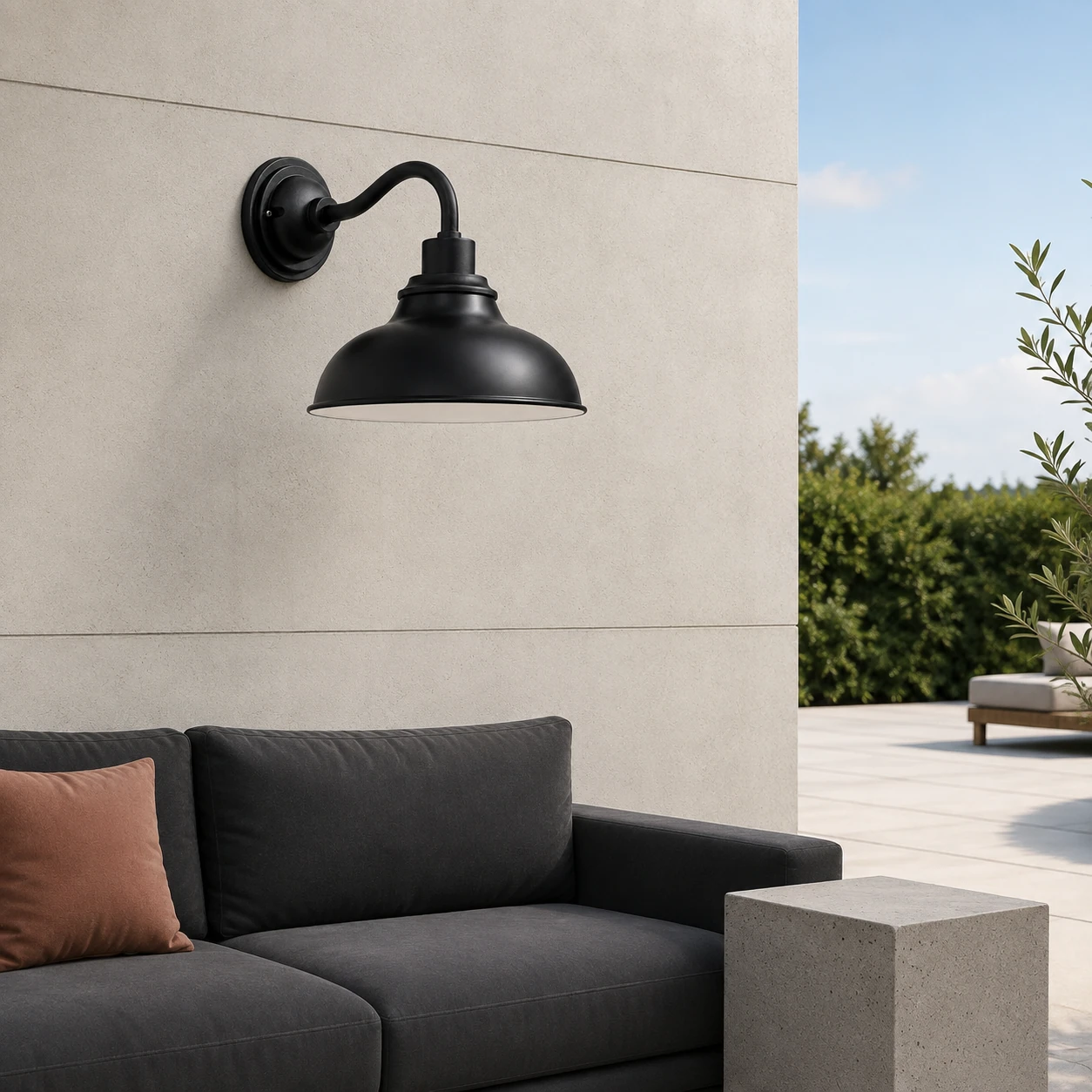 Modern terrace