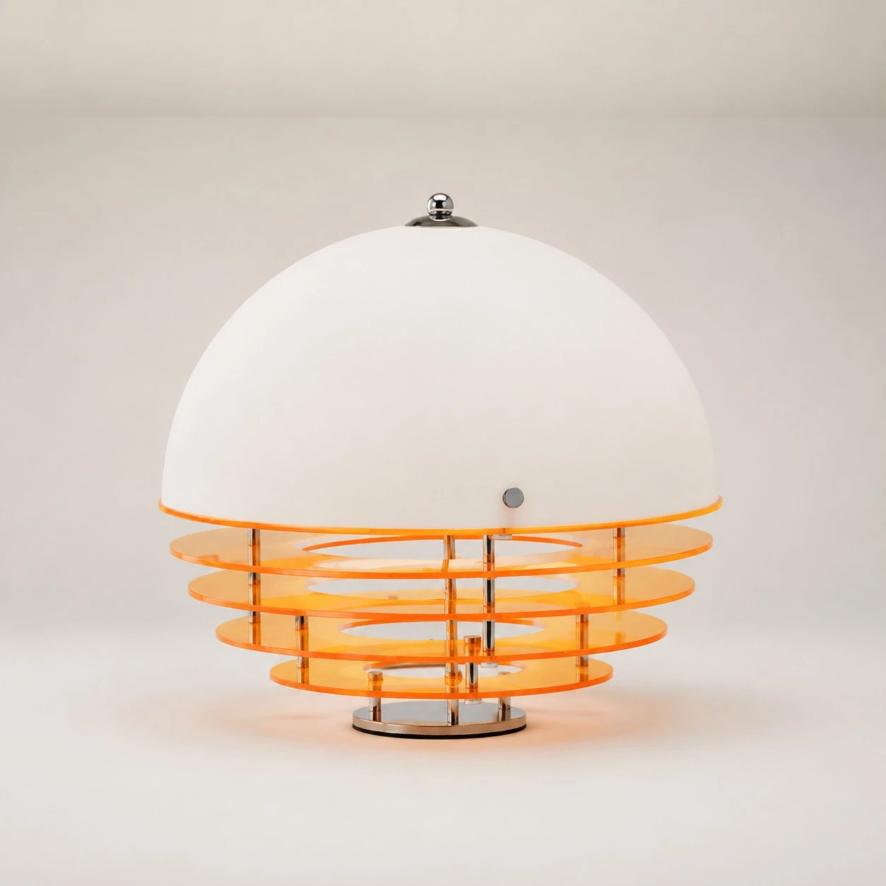 Harold Bauhaus Sunset Glass Table Lamp