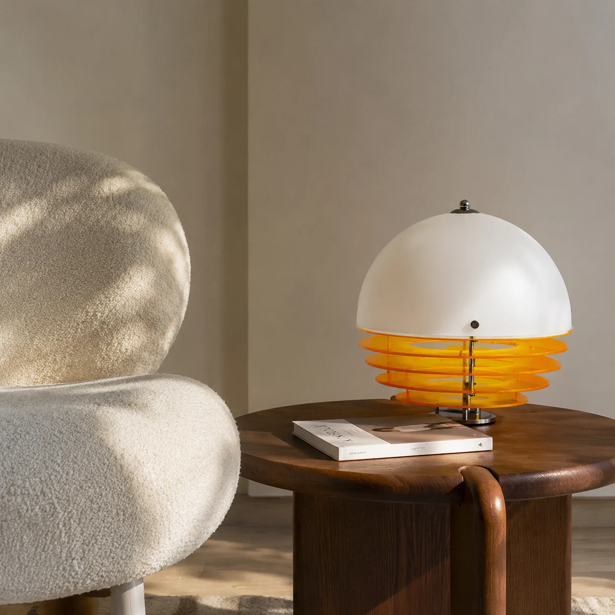 Harold lamp in a modern reading corner