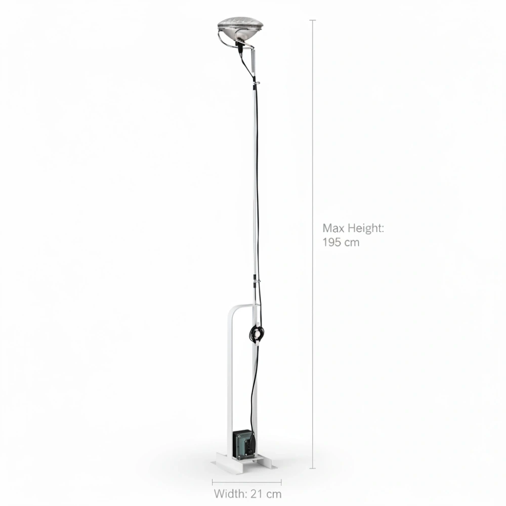 Dieter Toio floor lamp dimensions