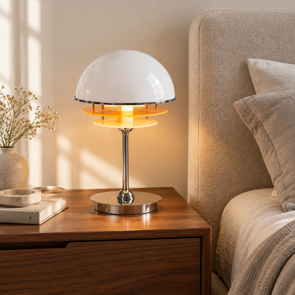 Harold Bauhaus Acrylic Sunset Table Lamp image 2