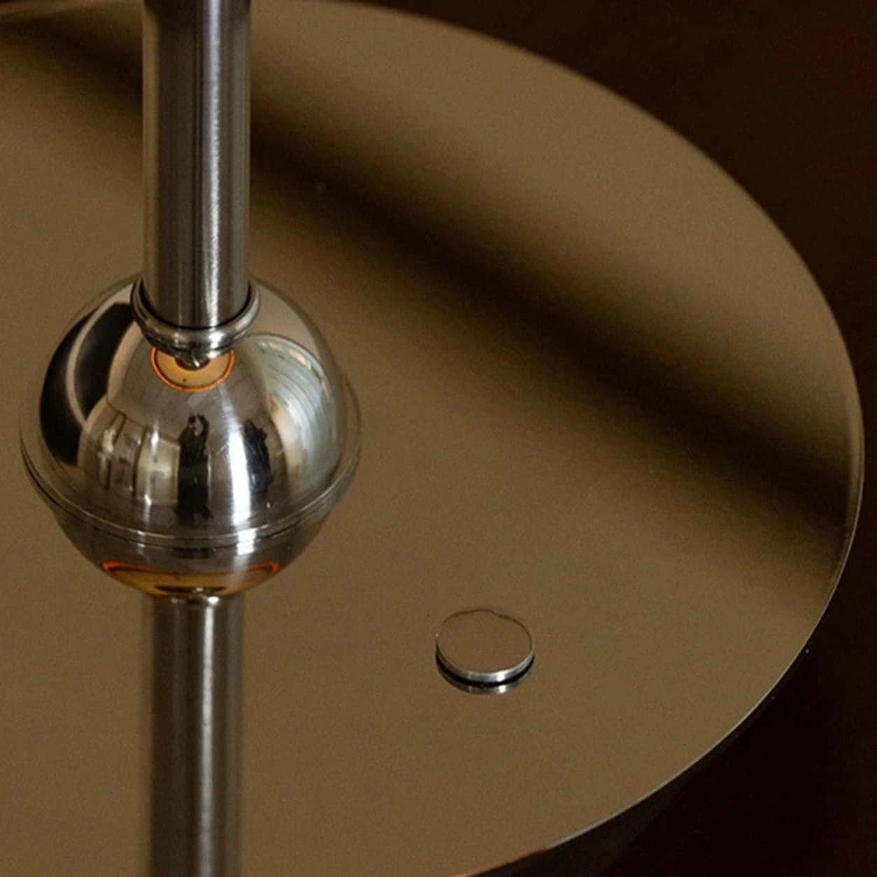 Touch control on polished base