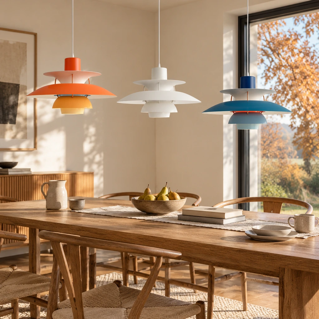 Scandinavian pendant lamp autumn lifestyle 4