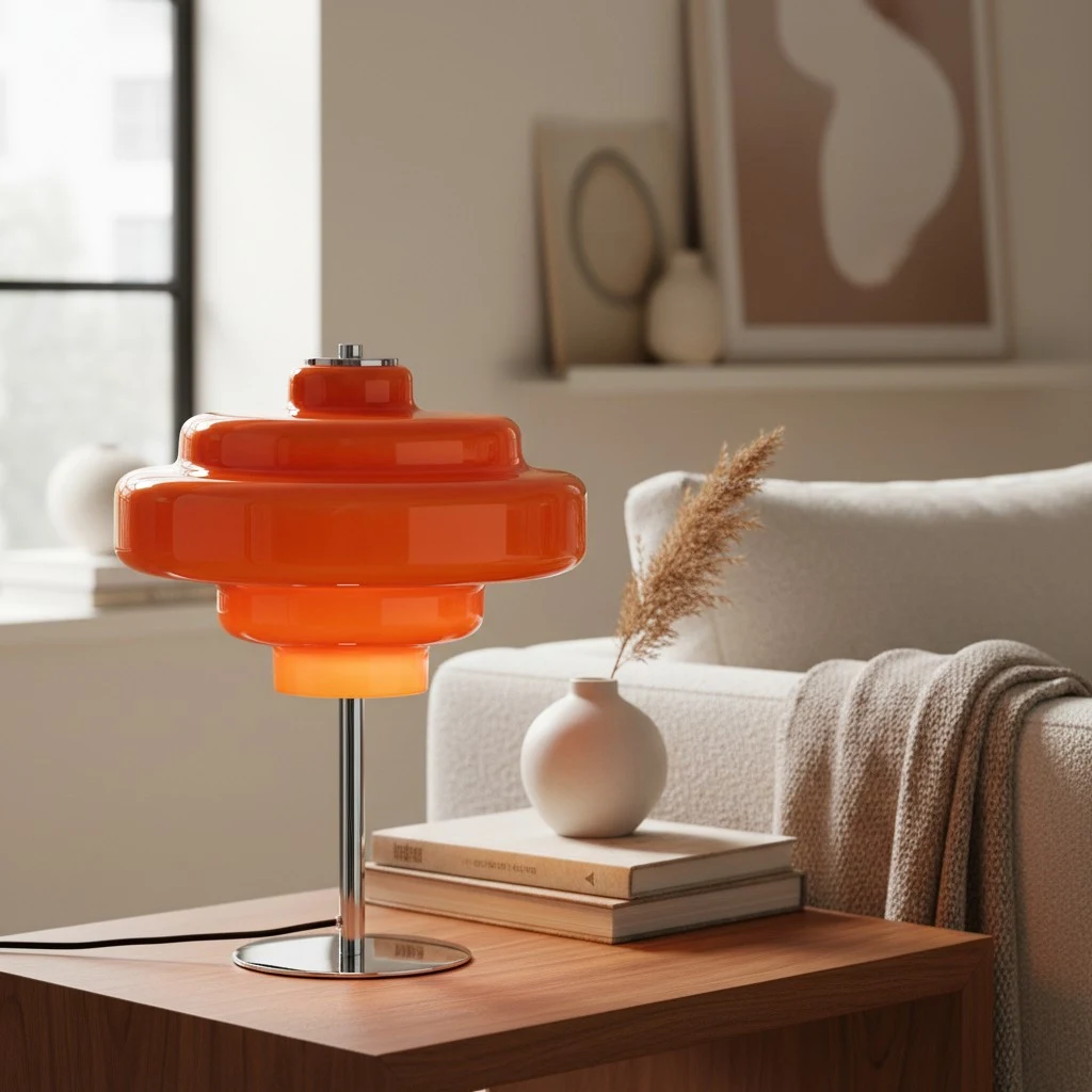 Bauhaus macaron glass lampshade