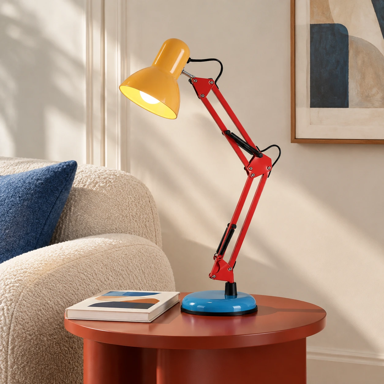 Flexi Bright table lamp in a modern living room